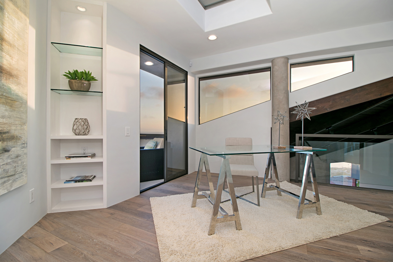 Coastal Modern Home Office