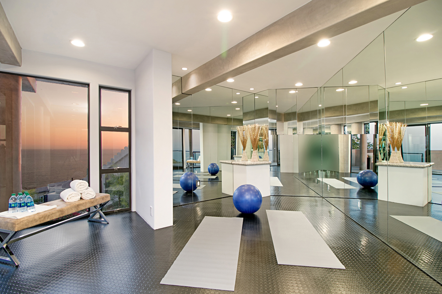 Coastal Modern Home Gym