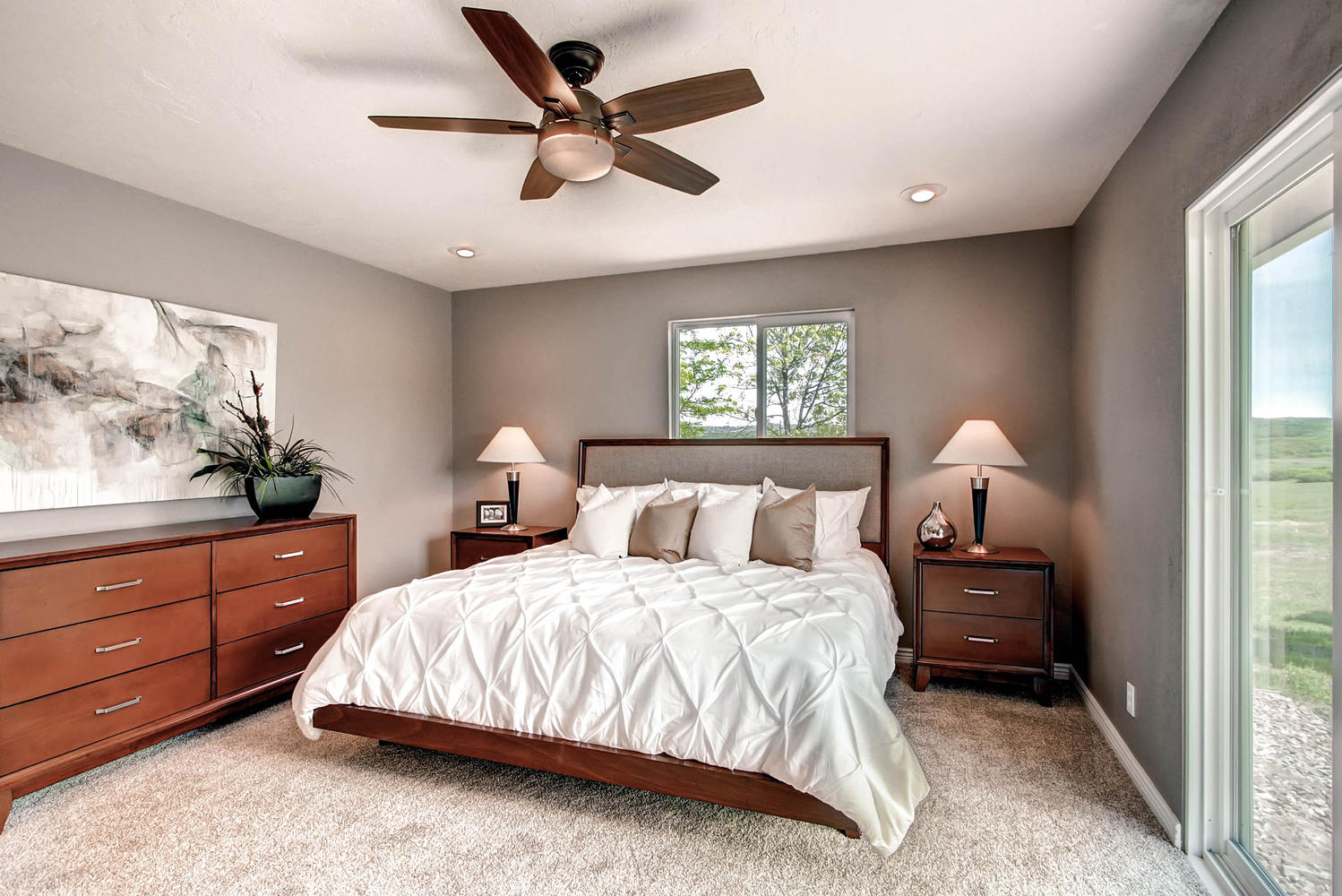 Rustic Contemporary Bedroom