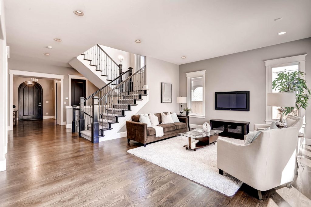 luxury transitional staging