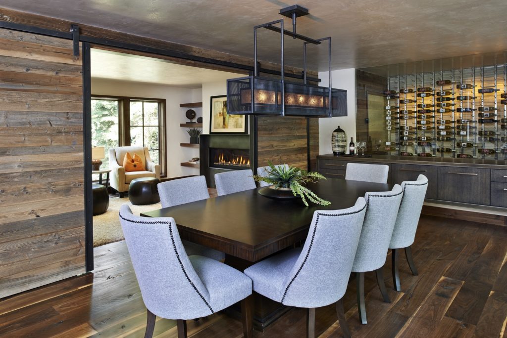 rustic modern home