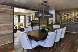 rustic modern home