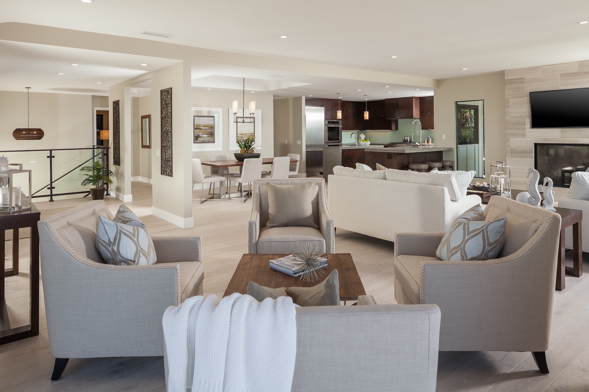 California Contemporary Living Room