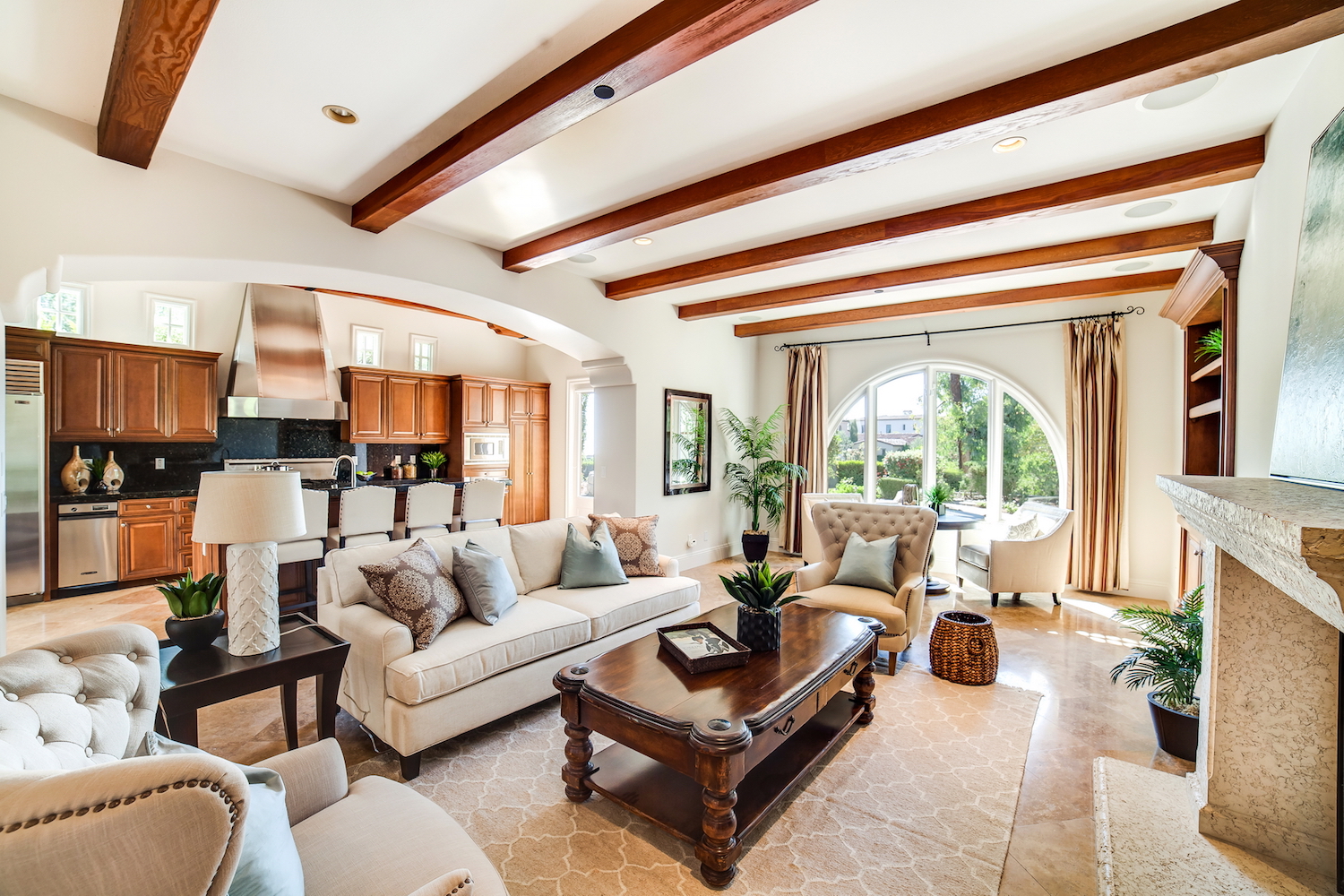 California Mediterranean Great Room