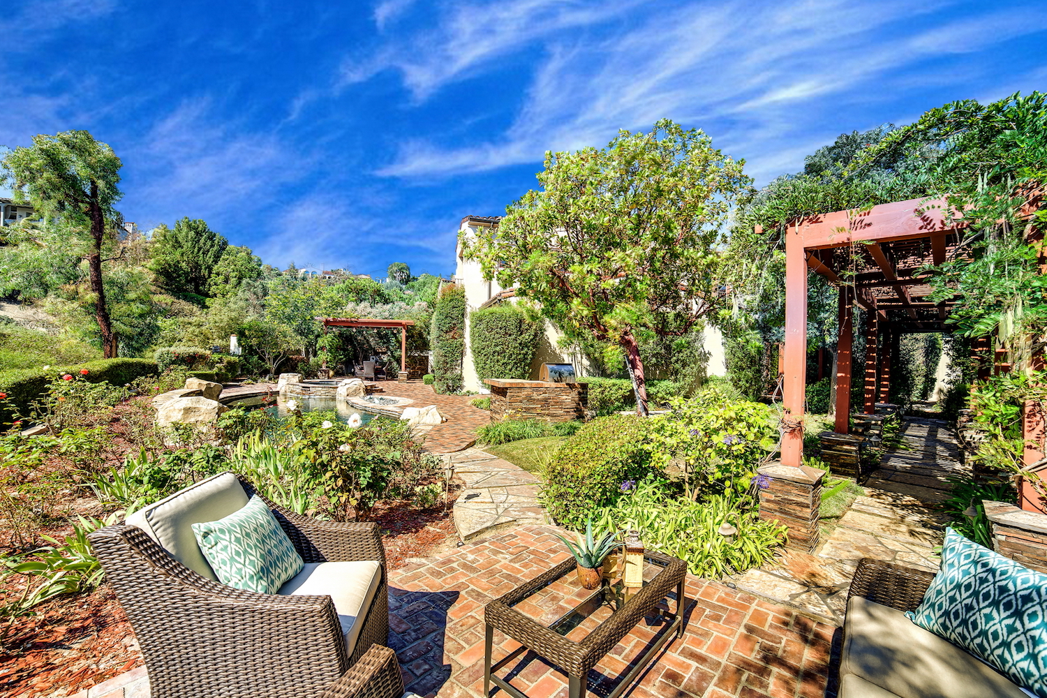 California Mediterranean Patio