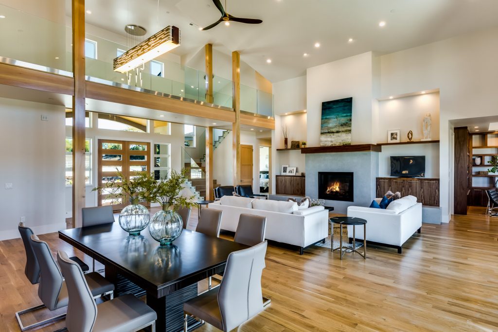 modern luxury staging