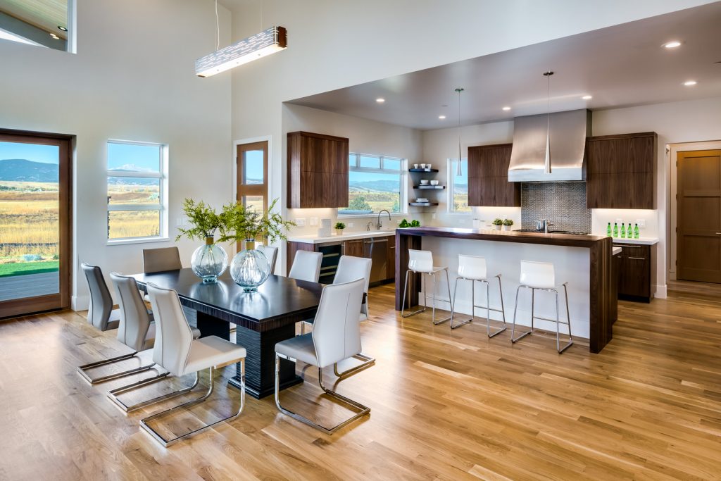 modern luxury staging