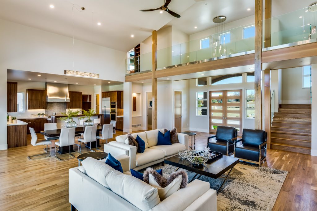 modern luxury staging