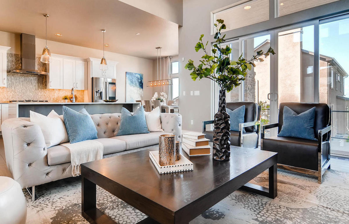 Parade Home Staging Living Room