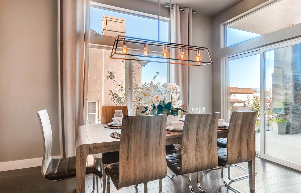 Parade Home Staging Dining Room